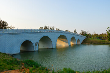 bridge over the river