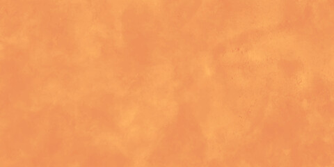 Orange wall background. Abstract watercolor brush strokes. Modern Orange watercolor painting soft textured on wet white paper background, Orange watercolor Grunge background Design. Background.