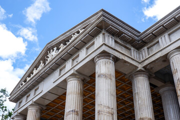 Naklejka premium Temple of Leah (Taj Mahal of Cebu) Exterior Photos and Architectural Details - Busay, Cebu, Philippines - March 26, 2022