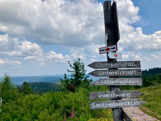Wegweiser Schwarzwald