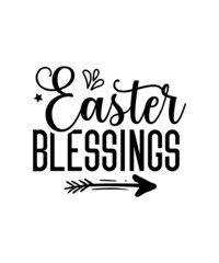 Happy Easter SVG Bundle, Easter SVG, Easter quotes, Easter Bunny svg, Easter Egg, Easter png, Cut Files for Cricut 70 artworks DIY peep svg