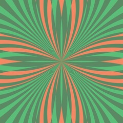 An illustration with rays coming out of the center. Unique radial pattern. Background with stripes, lines, diagonals. For scrapbooking, printing, websites and bloggers