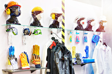 Work protective clothing for industry in store