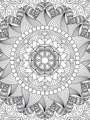 Mandala Coloring Page