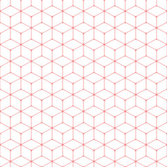 Seamless geometric pattern in pastel colors. Simple vector illustration.