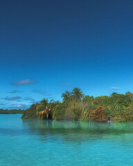 Colorful painting modern artistic artwork, drawing in oil nature landscape view, beautiful vacation travel place, textured brush strokes, design print for canvas or paper poster, touristic product