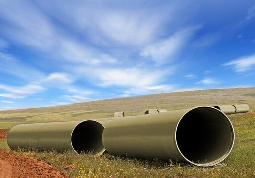 Large diameter water supply pipes