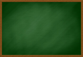 Green blackboard scratch chalk board eraser with wood frame
