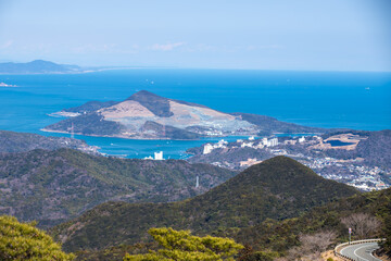 伊勢志摩スカイラインから望む絶景