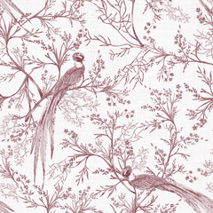 Timeless Garden seamless repeat pattern collection features calm, subtle and tranquil colour and scene of the oriental garden would make the designs perfect for your living space.