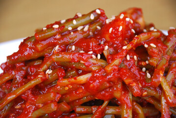 Garlic stick Stewed in Chili Powder