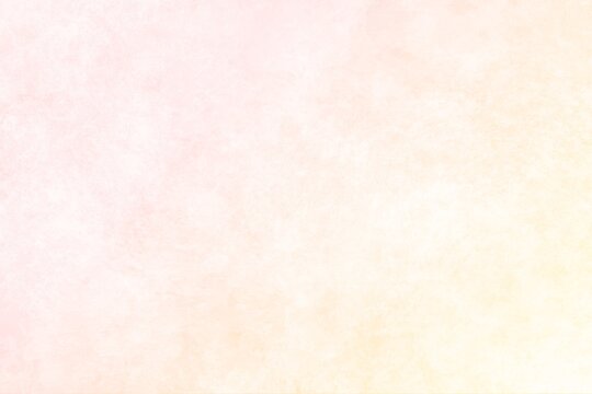 水彩風の背景イメージ/淡いピンクとベージュ