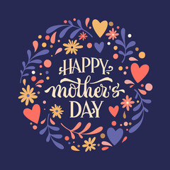 Banner for Mother Day holiday in May