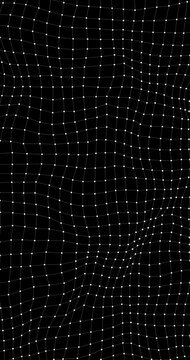 Grid of dots abstract background