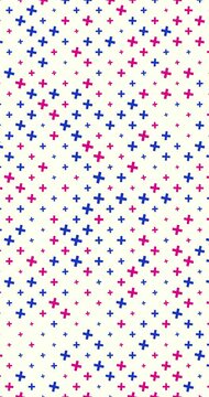 Abstract geometric pattern background. Minimal design in Bright colors animated. Flat design background loop animation