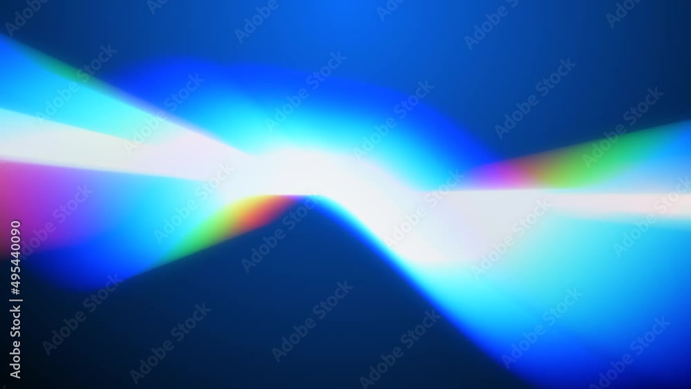 Poster seamless loop animation. abstract colorful wavy background in blue color. modern colorful wallpaper.