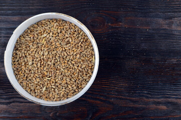 buckwheat in a bowl