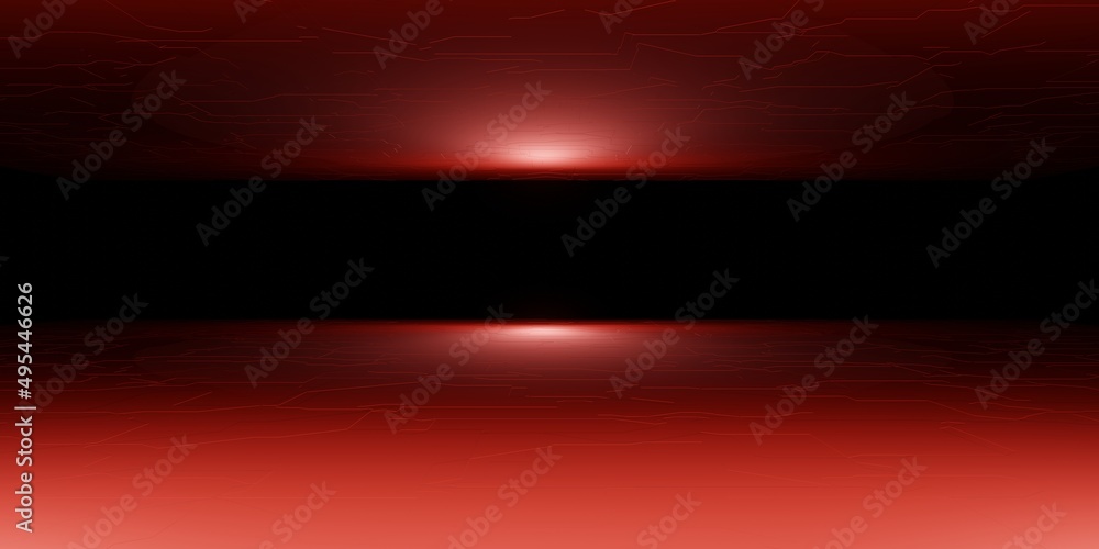 Poster futuristic horizon background tech backdrop modern abstract background material pattern 3d illustrat