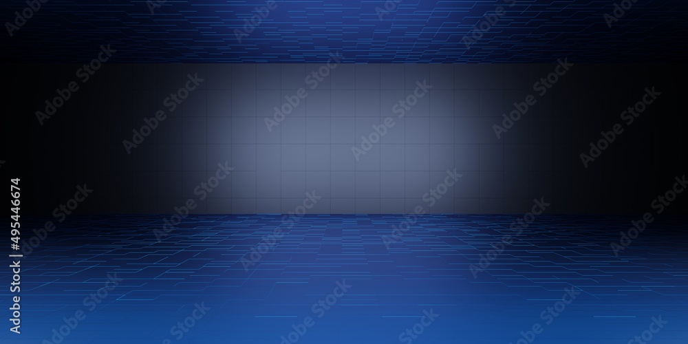 Aufkleber futuristic horizon background tech backdrop modern abstract background material pattern 3d illustrat