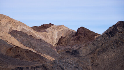 Fototapeta na wymiar Colorful mountain in Death Valley