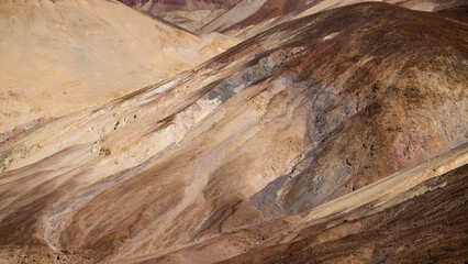 Colorful mountain in Death Valley