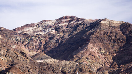 Fototapeta na wymiar Colorful mountain in Death Valley