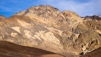 Colorful mountain in Death Valley