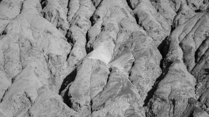 Abstract Earth patterns from Death Valley
