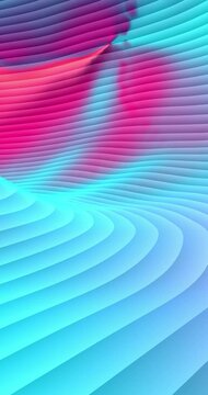 Abstract bright holographic film background. Geometrical pattern in seamless loop with vivid colors. Neon colorful background with holographic shades and bright colors. artificial gradient background