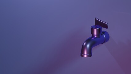 faucet without water drop