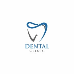letter s tooth logo design