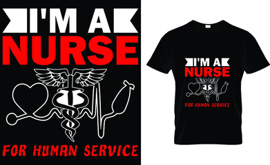 I'm a nurse for human service