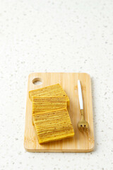 Fototapeta premium Lapis Legit, Indonesian Traditional Layered Cake