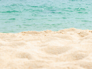 Fototapeta na wymiar beach texture and white sand