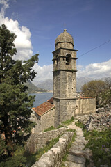 Fototapeta na wymiar Church of Our Lady of the Health in Kotor. Montenegro