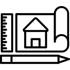 Construction Drawing Icon