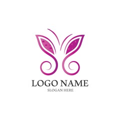 Beauty Butterfly icon vector design