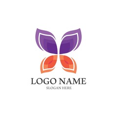 Beauty Butterfly icon vector design