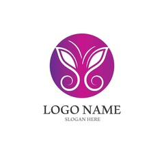 Beauty Butterfly icon vector design