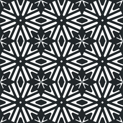 black and white seamless pattern