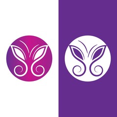 Beauty Butterfly icon vector design