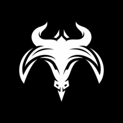 Bull Manta Ray Business Logo Design