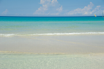 Exotic beach Varadero Cuba
