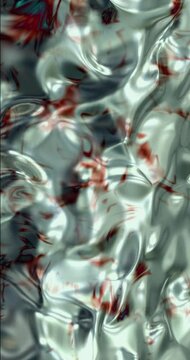 Liquid abstract Silver and mercury. Fluid silver background with ripples and waves . Silver luxury liquid in motion. Liquid luxury background
