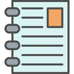 Obraz premium Notes Icon