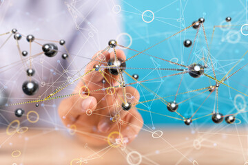 Protect Cloud Information Data Concept..