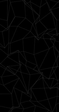 Polygonal mesh background in high contrast colors inspired by 80s and 90s footage. Futuristic backdrop blur vintage with polygons 3d. Lowpoly abstract geometric digital landscape. RGB distorsion noise