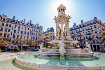 Fontaine des Jacobins à Lyon