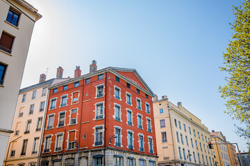 Fototapeta premium Dans les rues de Lyon