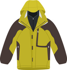 Climbing Jacket Illustration